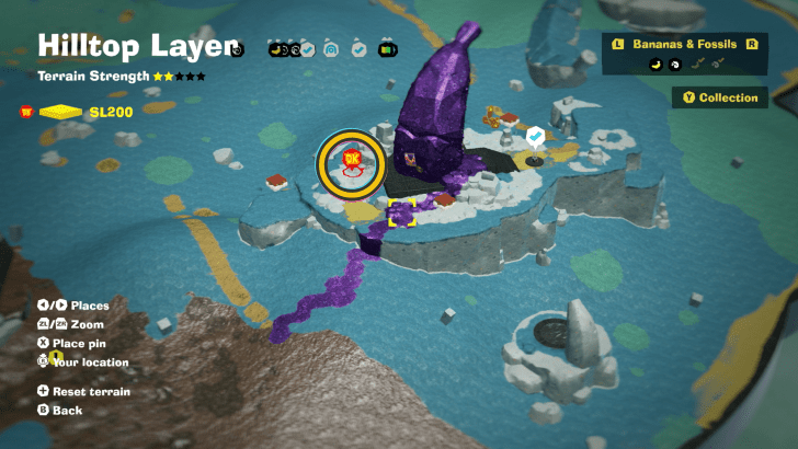 Ammonite (alt color) 2 Fossil Map Location