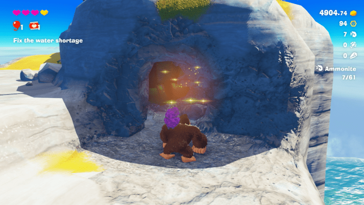 Ammonite 12 Fossil Overworld Location