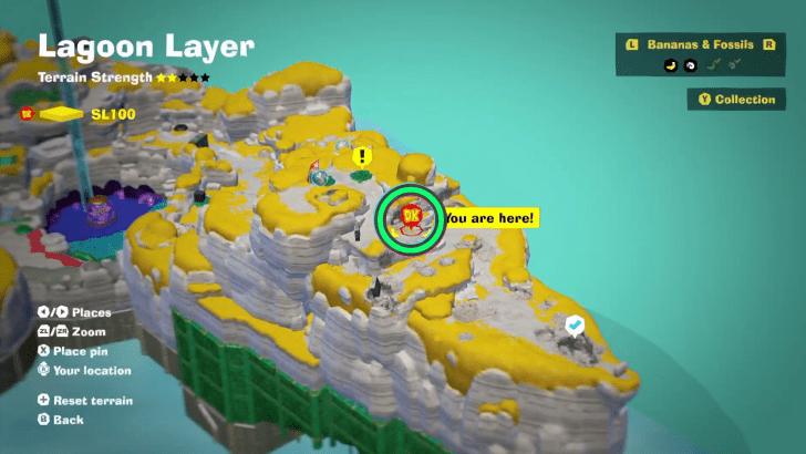 Ammonite 2 Fossil Map Location