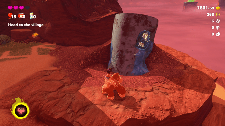 Leaf 6 Fossil Overworld Location