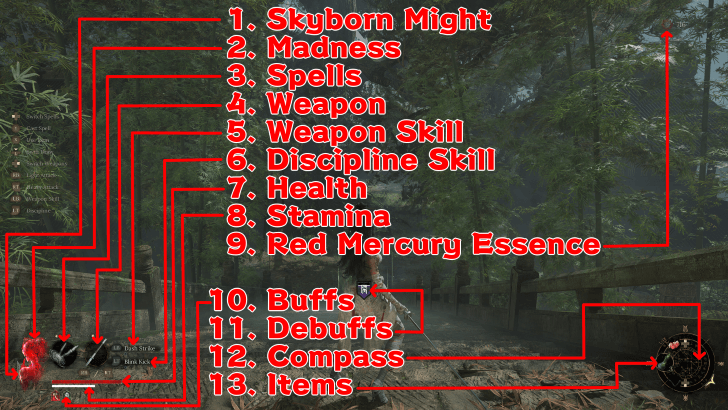 Wuchang HUD Explanation