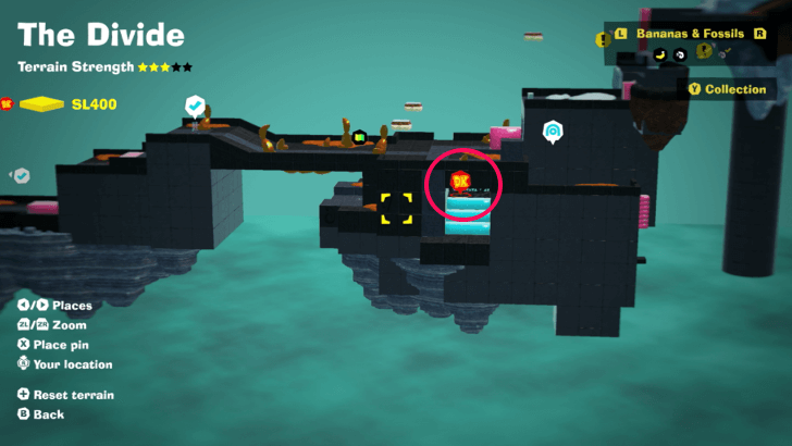 Switcheroo Through the Wall Banandium Gem Map Location