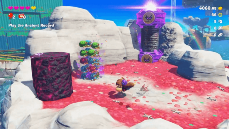 Enemies Disguised as a Boom Rock Pillar Near Concrete Pillar 3