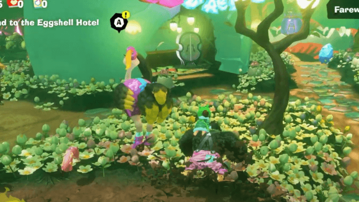 Talk to the ostrich in bellhop burb