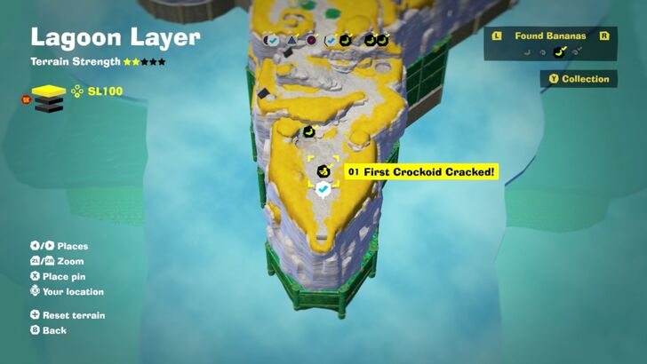 First Crockoid Cracked Banandium Gem Map Location