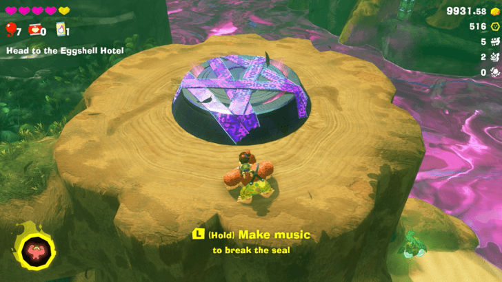 Battle Seed to Succeed Banandium Gem Overworld Location