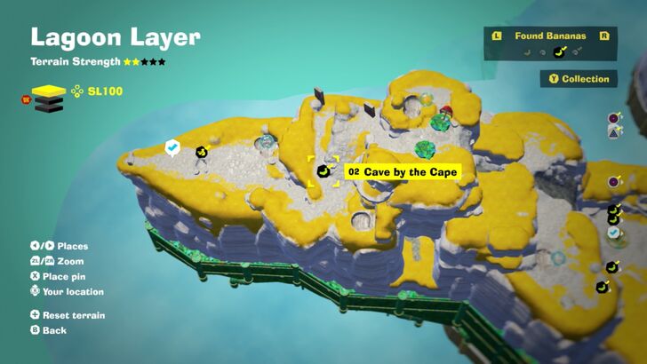 Cave by the Cape Banandium Gem Map Location