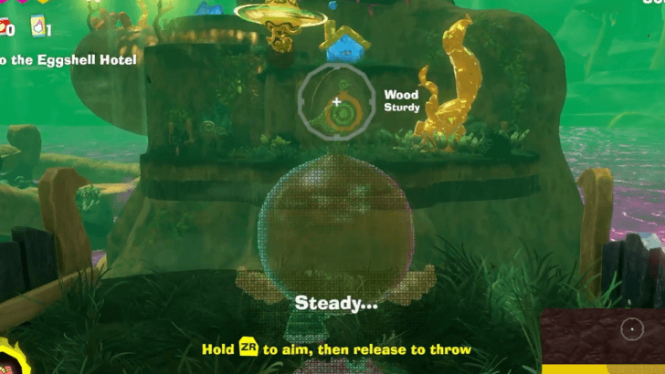 Get the seed and throw it across