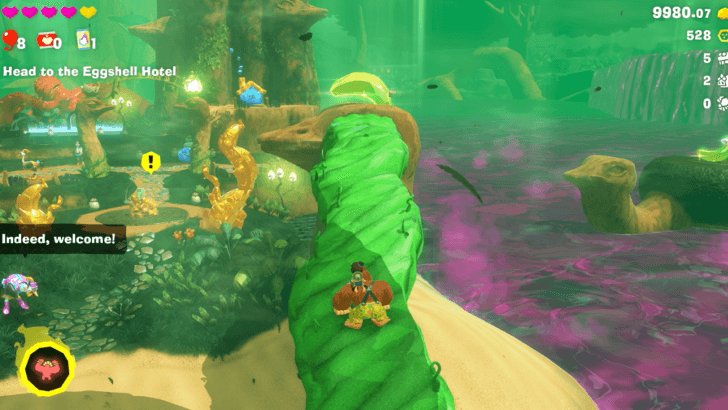 Hopped into Bellhop Burb! Banandium Gem Overworld Location