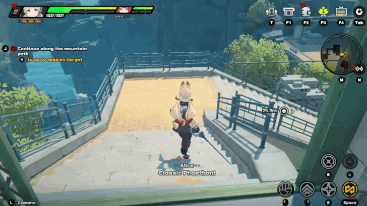 Continue Along the Mountain Path