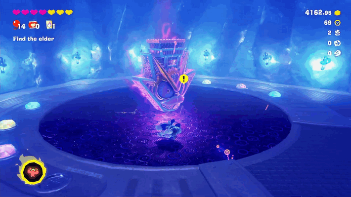 Coolstripe Cavern Void Stake Void Stake Overworld Location