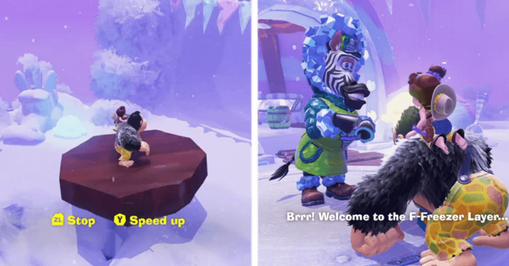 Donkey Kong Bananza - Zebra in SL 500 Freezer Layer