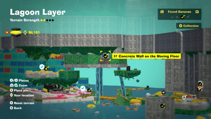 Concrete Wall on the Moving Floor Banandium Gem Map Location