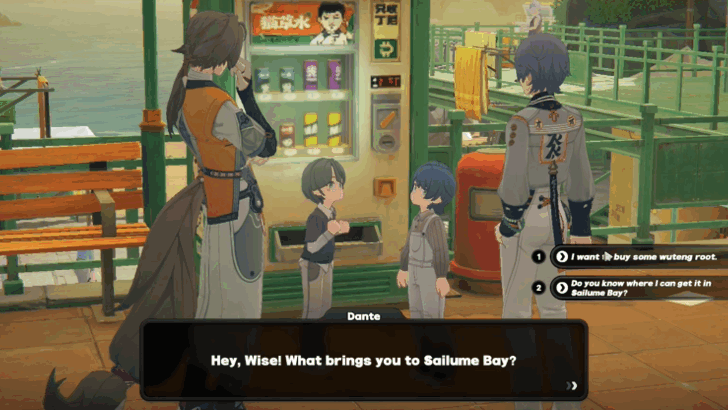 Go to Sailume Bay to Ask Mellow About the Herbs