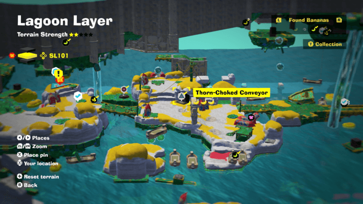 Over the Thorny Path Banandium Gem Map Location