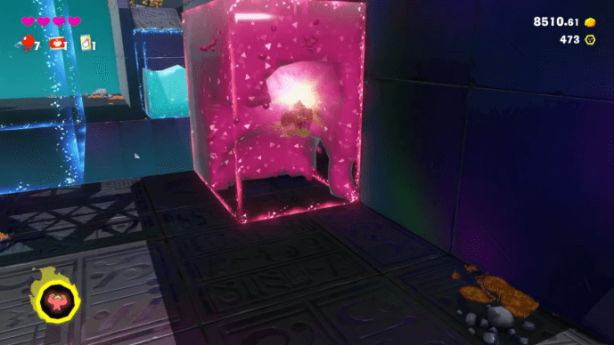 Destroy the Pink Structure