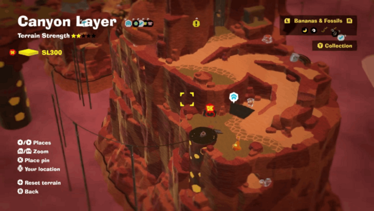 Canyon Layer Challenge Course 3 Map Location