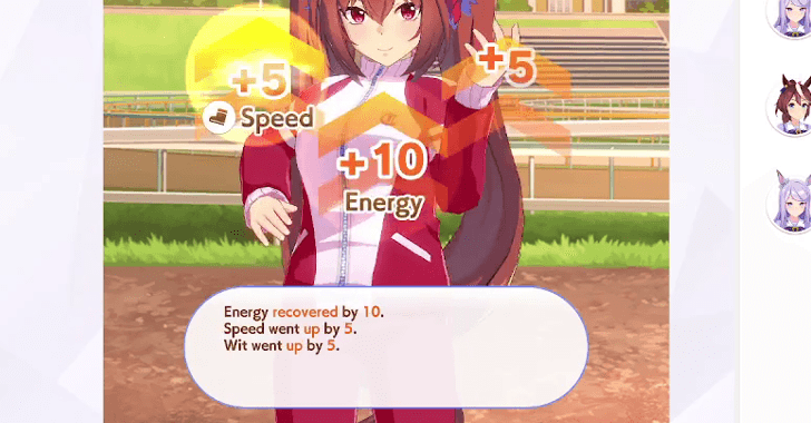 Gain energy from Trainee and Support Card Events