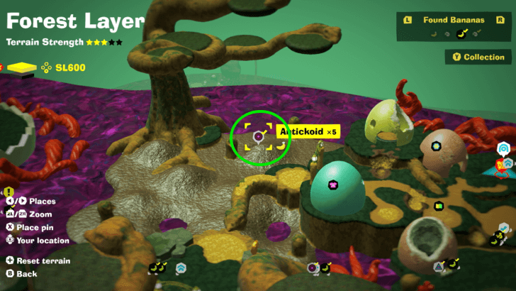 Battle Yucky Yard Banandium Gem Map Location