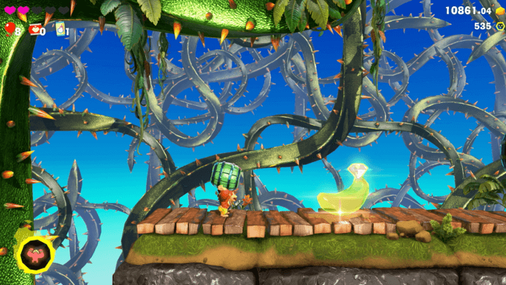 Beat the Brambles Banandium Gem Overworld Location