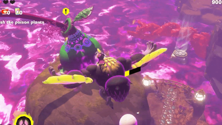 Destroy the first poison plant