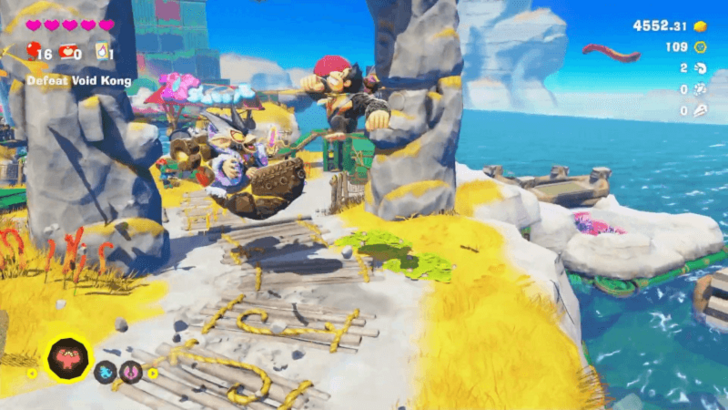 Fighting Void Kong in the Lagoon Layer