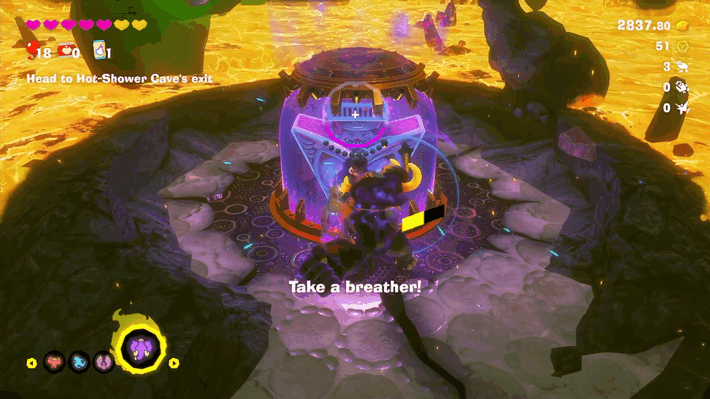 Hot Shower Cave Void Stake Void Stake Overworld Location