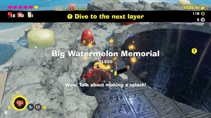 Big Watermelon Memorial Checkpoint Checkpoint Overworld Location