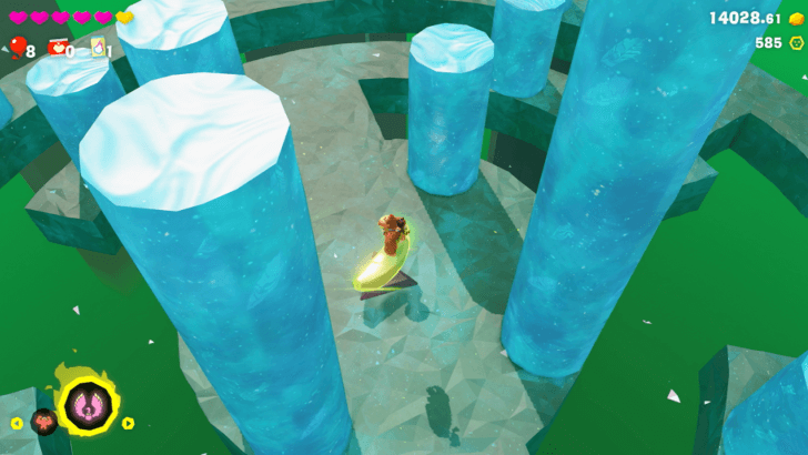 Bouncy Ballet Banandium Gem Overworld Location