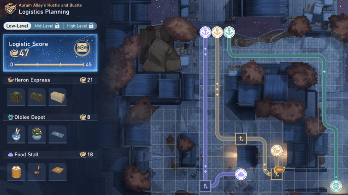 Honkai Star Rail - Logistics Planning Mode