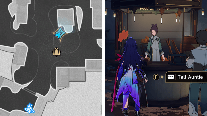 Honkai Star Rail - Merchant Event Food Stand - Talk to Tall Auntie