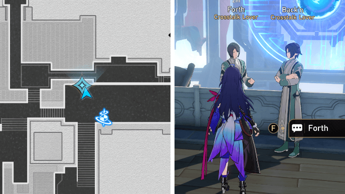 Honkai Star Rail - Merchant Event Food Stand - Speak to Back