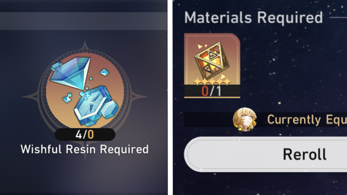 Honkai Star Rail - Self-Modeling Resin and Variable Dice