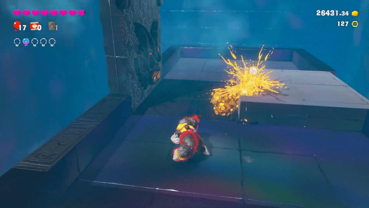 Wallop and Destroy! Banandium Gem Overworld Location