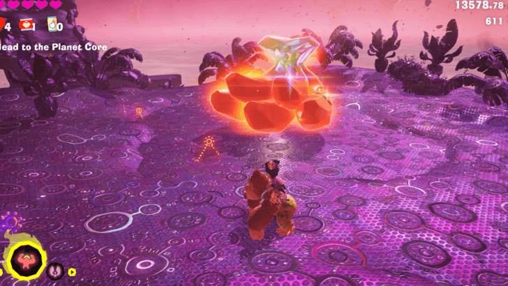 Uprooted Abracajabya! Banandium Gem Overworld Location