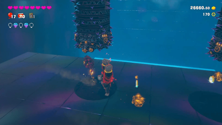 Launch and Destroy! Banandium Gem Overworld Location