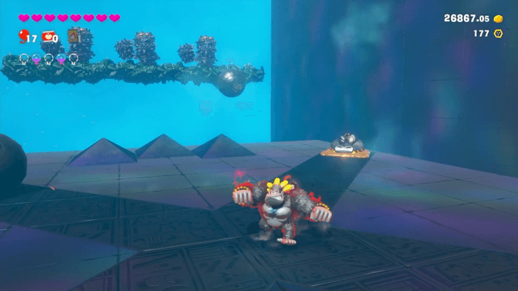 Bounce and Destroy! Banandium Gem Overworld Location