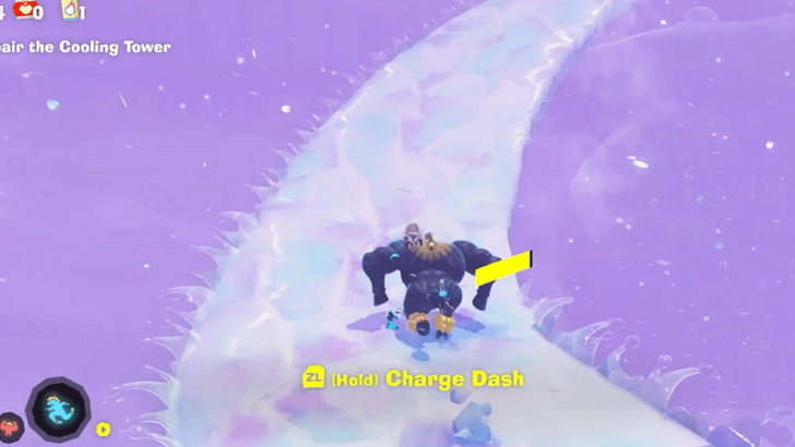 Get to the Cooling Tower Top Floor