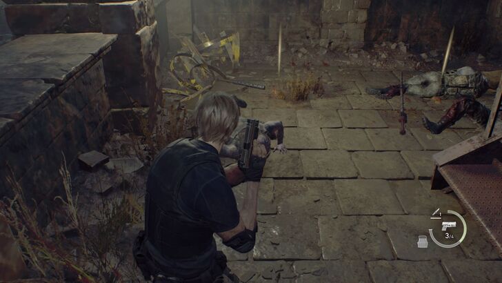 Resident Evil 4 Remake - Crawling