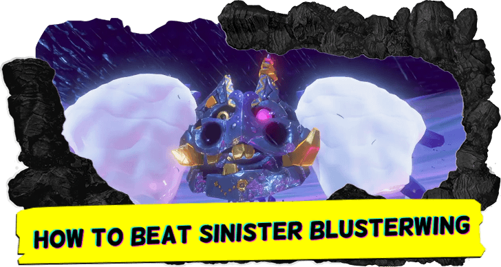 Donkey Kong Bananza How to Beat Sinister Blusterwing