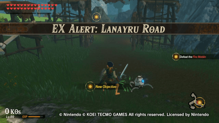 EX Alert: Lanayru Road Banner