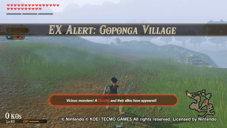 EX Alert Goponga Village Banner