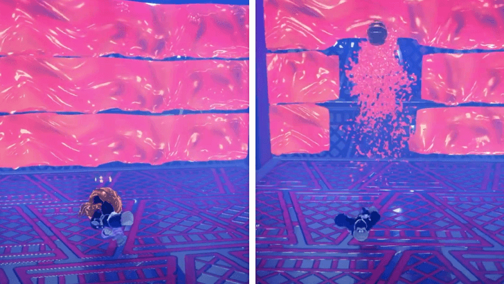 Create a path using enemies