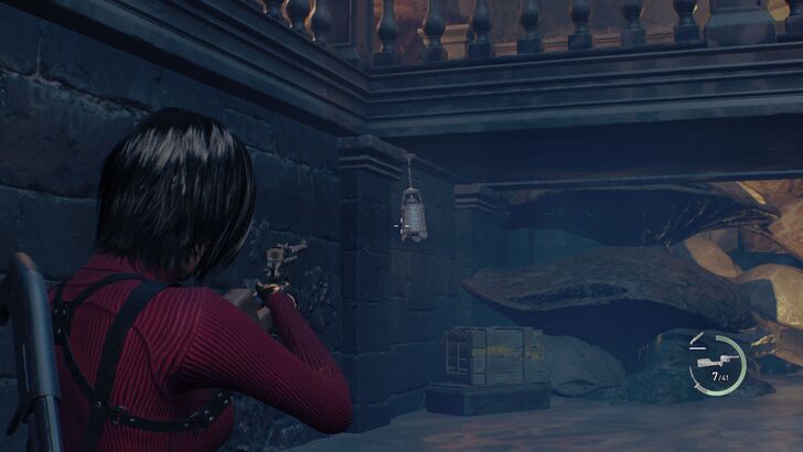 Resident Evil 4 - Chapter 5 Treasure Yellow Diamond Location