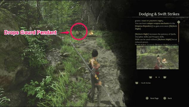 Dropped by enemy outside Reverent Temple