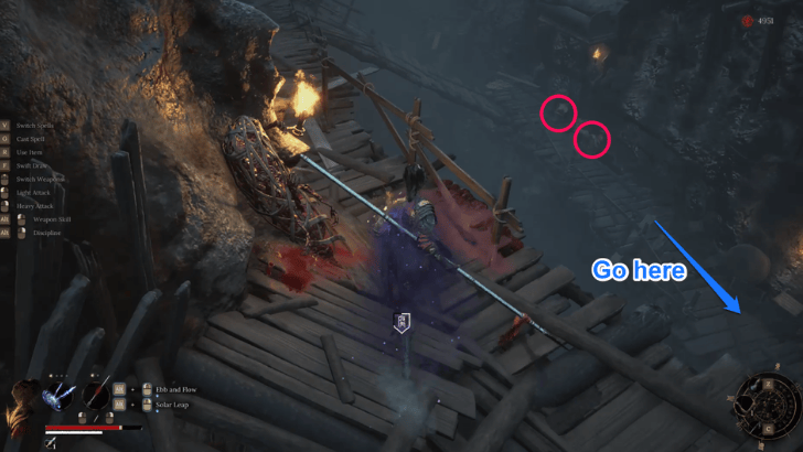 Bandit Cave Entrance Path