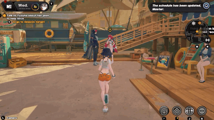 Talk to Yuzuha About Her Plan to Help Alice