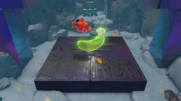 Shifty Smash Break the Canopy Banandium Gem Overworld Location