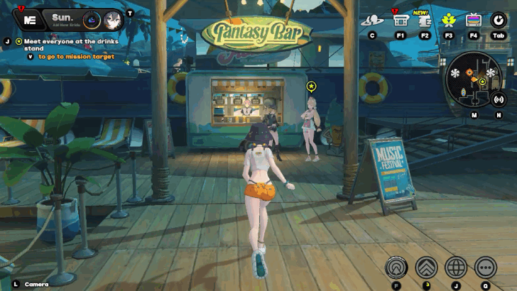 Meet Everyone at the Drinks Bar