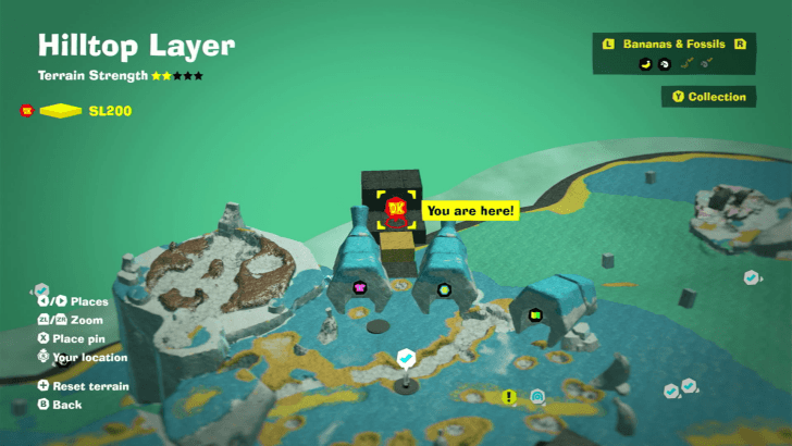 Hilltop Layer Challenge Course 1 Challenge Course Ruin Map Location